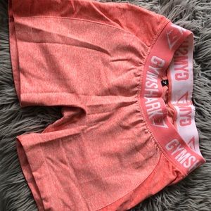 Flex Peach Gymshark shorts